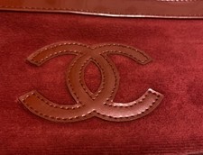 Pochette maquillage rouge d'occasion  Beauval