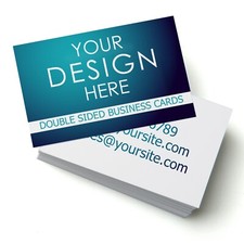 Business cards double for sale  REDDITCH