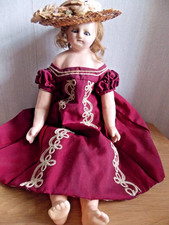 Antique wax doll for sale  COWES
