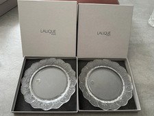 Lalique honfleur plates for sale  SALE