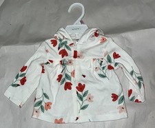 Usado, JAQUETA COM CAPUZ FLORAL BEBÊ MENINA CARTER NOVA SEM ETIQUETAS TAMANHO 6 MO FLORES DE JOANINHA comprar usado  Enviando para Brazil