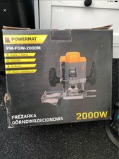 Powermat 2000w router for sale  MABLETHORPE