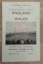 England wales 1958 for sale  STOURBRIDGE