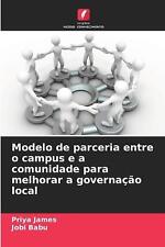 Modelo de parceria entre o campus e a comunidade para melhorar a governo local  comprar usado  Enviando para Brazil