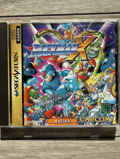 Mega Man X3 Rockman (Sega Saturn, 1996) Novo na caixa NTSC-J comprar usado  Enviando para Brazil