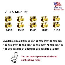 Kit de jatos Weber 40/42/45/48/50 DCOE/IDF jato principal 20 jatos personalizados comprar usado  Enviando para Brazil