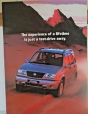 Sales brochure suzuki for sale  DEVIZES