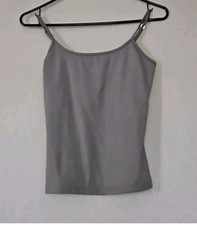 Sutiã White House Black Market cinza prateleira alça espaguete cami top tamanho P comprar usado  Enviando para Brazil