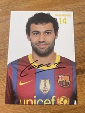 Mascherano seltene autogrammka gebraucht kaufen  Bremen