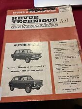 Revue technique autobianchi d'occasion  Avignon