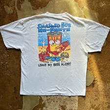 Camiseta Vintage Smashed Bob Sem Calça Marca Peixe Grande Y2K Paródia Bob Esponja Humor comprar usado  Enviando para Brazil