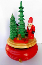 Spieluhr weihnachtsmann schnee gebraucht kaufen  Viersen
