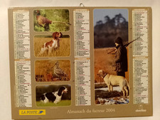 Calendrier postes almanach d'occasion  Saint-Gaultier