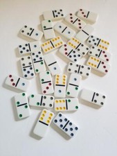 Dominoes shiny white for sale  Burton