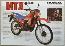 Honda mtx 80rf for sale  LEICESTER