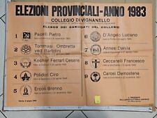 Manifesto viterbo elezioni usato  Viterbo