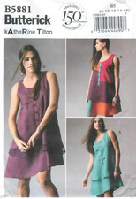 5881 patron butterick d'occasion  Saint-Paul-Trois-Châteaux