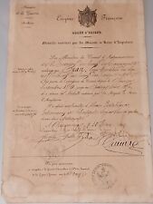 Diplome 1854 médaille d'occasion  Serris