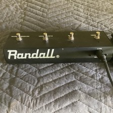 Pedal de guitarra.  Interruptor amplificador Randall RG100 4 botões somente comprar usado  Enviando para Brazil