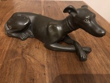 Vintage bronze whippet for sale  WATCHET