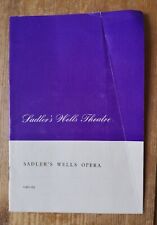 1961 sadlers wells for sale  SWANSEA