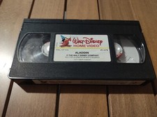 Aladdin vhs walt usato  Roma