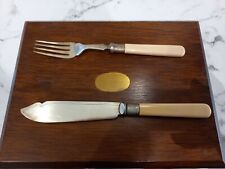 Cutlery epns wooden for sale  STAINES-UPON-THAMES