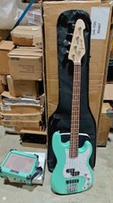 Electric bass green for sale  Caldwell