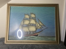 Antique sailboat oil for sale  West Plains