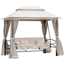 Dondolo gazebo reclinabile usato  Tivoli