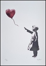 Banksy girl with gebraucht kaufen  Mönchengladbach
