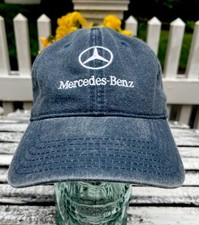 Usado, Boné chapéu Mercedes Benz denim azul oficial Strapback vintage casa de transporte NY comprar usado  Enviando para Brazil