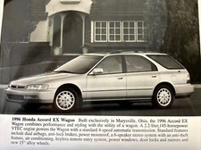 Honda accord wagon for sale  KENDAL