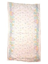 Cobertor de bebê vintage década de 1990 Noah’s Ark animais pastel ABC gravatas macias berço berçário comprar usado  Enviando para Brazil