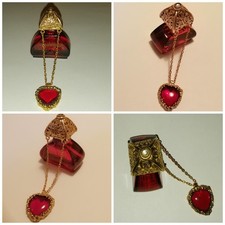 Używany, Biżuteria Flakon Maroussia Slava Zaïtsev Biżuteria Perfumy Miniaturowe rzadkie Vintage lata 90-te  na sprzedaż  Wysyłka do Poland