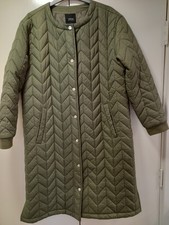 Ladies khaki quilted for sale  CHIGWELL