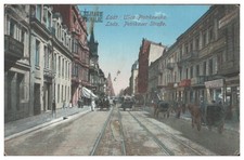 S5292/ Lodz Petrikauer Straße AK 1915 Polska  na sprzedaż  Wysyłka do Poland