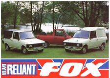 Reliant fox utility for sale  WORKSOP