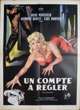O DESAFIO - MANSFIELD / MULHER SEXY / VESTIDO VERMELHO - PÔSTER ORIGINAL DO FILME FRANCÊS comprar usado  Enviando para Brazil