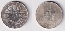 Schilling silber münze gebraucht kaufen  Borna