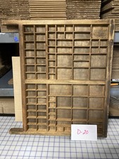 Vintage wood printers d'occasion  Expédié en Belgium