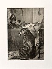 Deerhound edwin landseer for sale  NORWICH