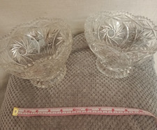 Pair beautiful glass for sale  WESTCLIFF-ON-SEA