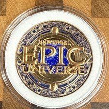 Moneda Desafío Conmemorativo Día Inaugural EPIC UNIVERSE - Sin Caja  segunda mano  Embacar hacia Mexico
