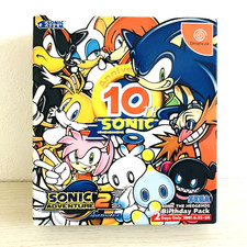 Dreamcast Sonic Adventure 2 Pacote de Aniversário Edição Limitada 10º Aniversário Sega, usado comprar usado  Enviando para Brazil