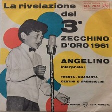 Vinile angelino zecchino usato  Saviore dell'Adamello