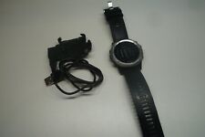 Garmin Fenix 3 HR GPS Reloj Deportivo Fitness Plateado Frontal, Banda Negra, usado segunda mano  Embacar hacia Argentina