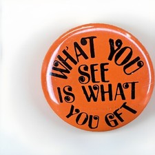 Novelty button pin for sale  Stoughton
