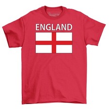 Camiseta logotipo futebol bandeira da Inglaterra grande adultos e crianças Euro 2024 fã de futebol comprar usado  Enviando para Brazil