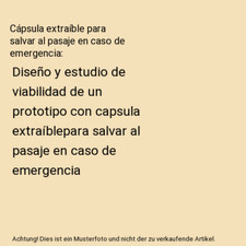 Cápsula extraíble para gebraucht kaufen  Trebbin